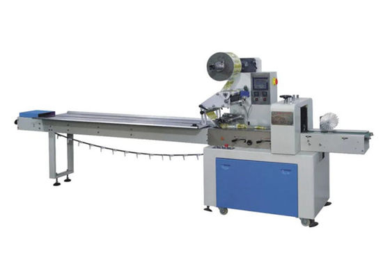 Máquina de embalaje automático de flujo de máscara facial médica de 3 capas desechable