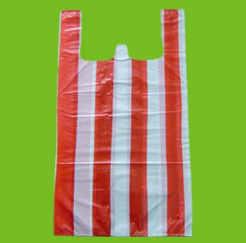 Máquina de fabricación de bolsas de plástico de compras totalmente automática para bolsas de camisetas