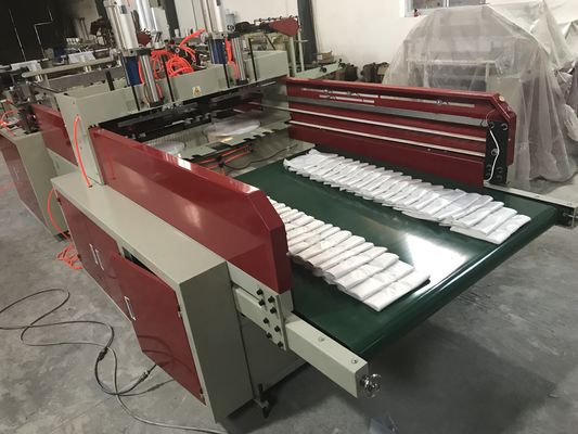 Máquina de fabricación de bolsas de chalecos de plástico de alta velocidad para camisetas