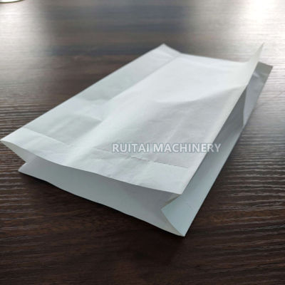 Máquina para fabricar bolsas de sellado en el centro (medio) y en el fondo de papel recubierto con PE/PP