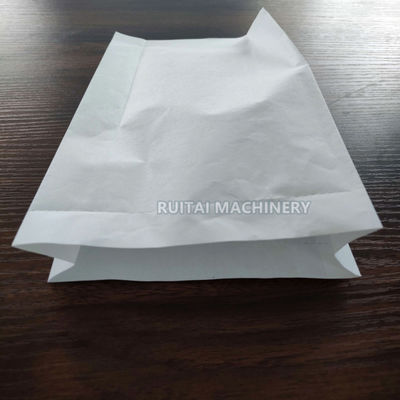 Máquina para fabricar bolsas de sellado en el centro (medio) y en el fondo de papel recubierto con PE/PP