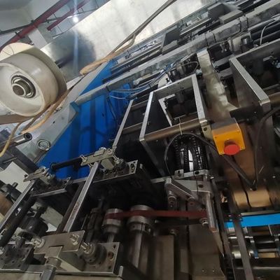 Bolsa de papel automática de fondo cuadrado de mano / mano de mano / bolsa Kraft de fabricación de bolsas de papel de mano de torsión