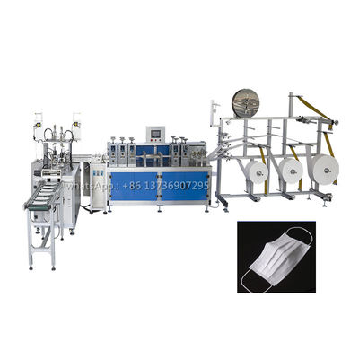 Máquina de fabricación de máscaras médicas de 3 capas totalmente automática no tejida (1+1)