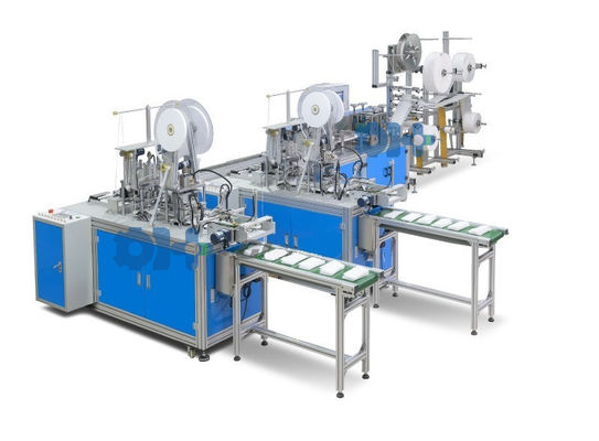 Máquina de máscara facial médica de bucle interno de 3 capas totalmente automática (1+2)
