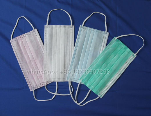 Máquina de fabricación de máscaras faciales no tejidas totalmente automática