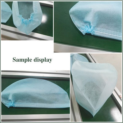 Máquina de fabricación de gorras médicas no tejidas totalmente automática