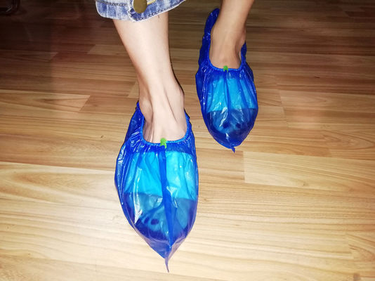 Máquina de fabricación de cubiertas de zapatos de PE automática ultrasónica