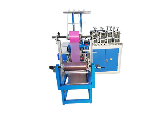 Máquina para hacer cubiertas de zapatos de plástico desechables de doble capa