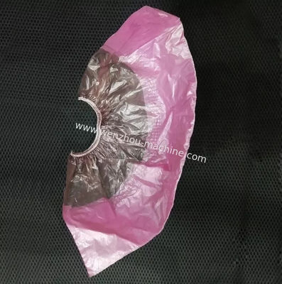 Máquina para cubrir zapatos de plástico PE de doble capa