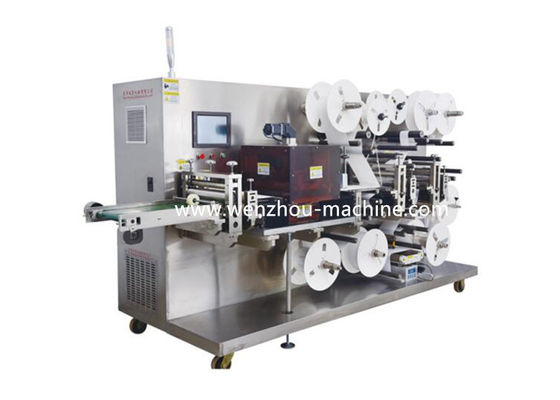 Máquina para hacer y empacar curativos totalmente automáticos