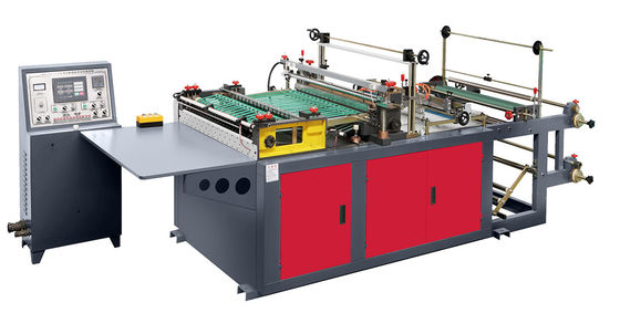 Máquina de fabricación de bolsas de sellado caliente y lateral de PE OPP BOPP totalmente automática con función adicional